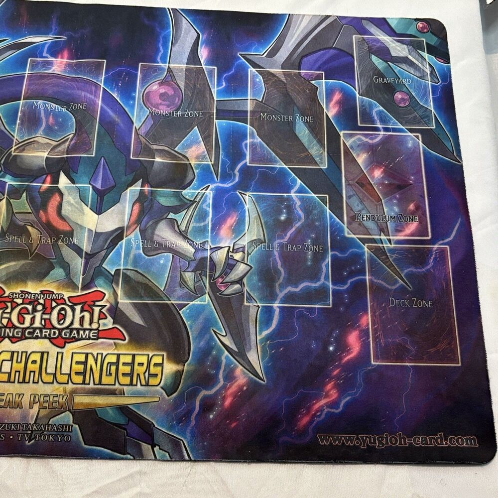 YuGiOh The New Challengers Playmat - Sneak Peek - Official - OTS - Picture 5 of 6